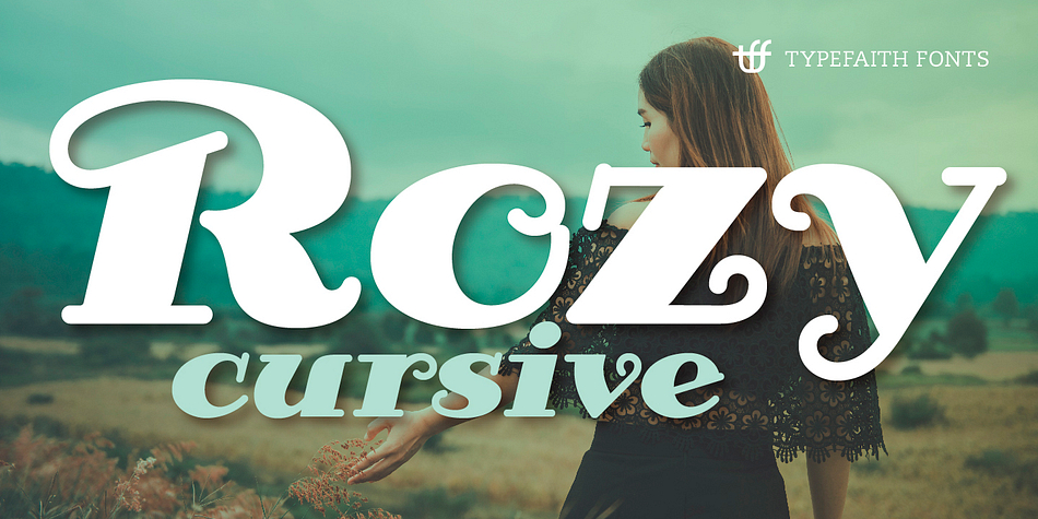 Rozy Cursive is based on the originally designed typeface Ella Cursief/Handels-Cursief by Sjoerd de Roos for Lettergieterij Amsterdam in 1915.