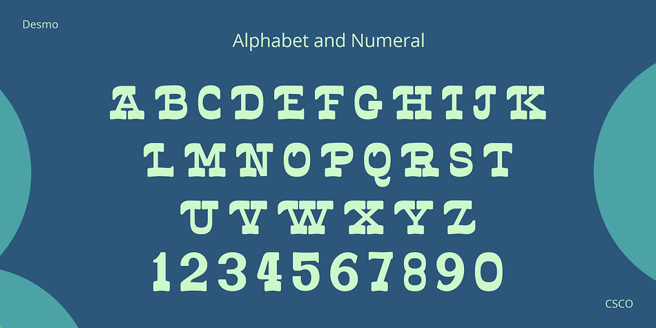 Desmo Font