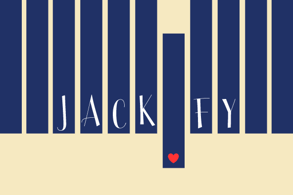 Displaying the beauty and characteristics of the Jack FY font family.