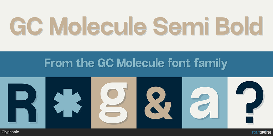 GC Molecule Semi Bold Font