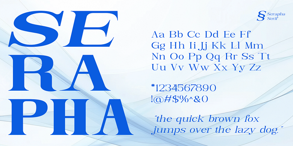 Serapha Serif Font
