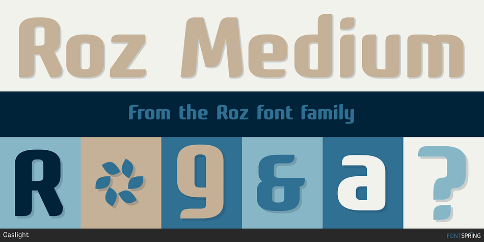 Roz Medium Font