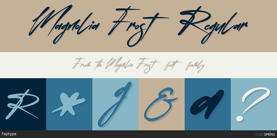 Magnolia Frost Regular Font