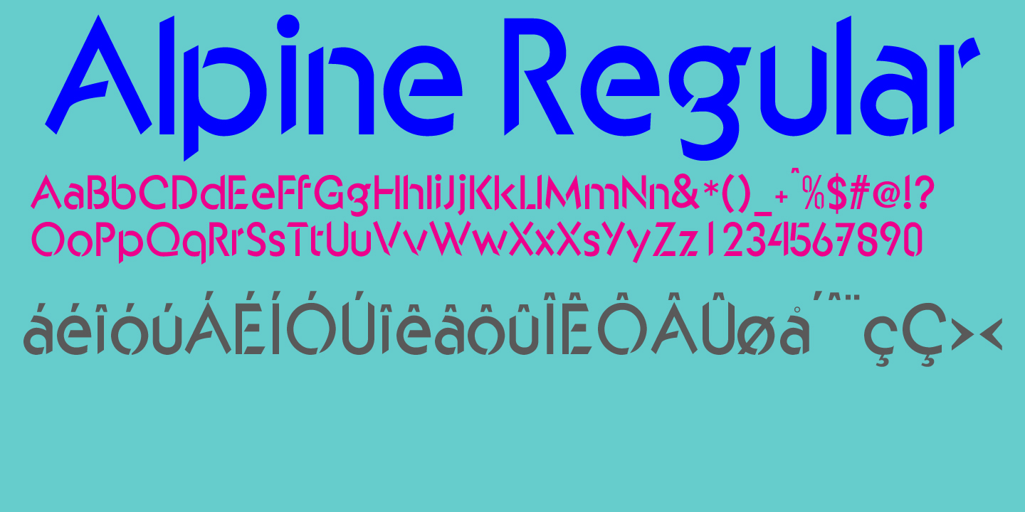 Alpine Reglar