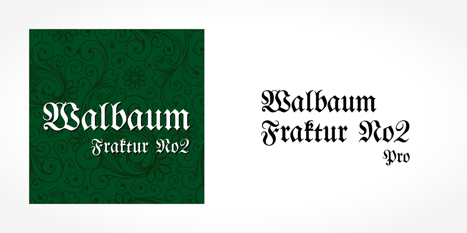 Blackletter is the classic "German" printing type.