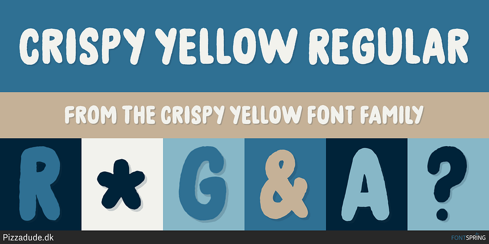 Crispy Yellow Regular Font