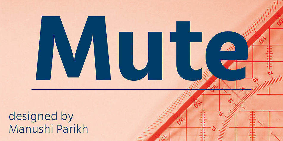 Mute is a humanist sans typeface family developed for User interface (UI) designs.