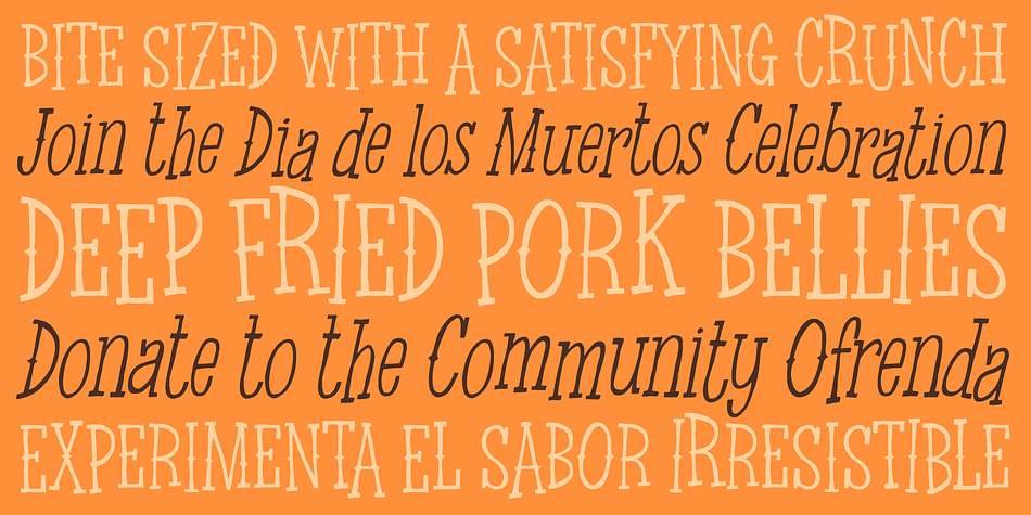 Chicharron Font