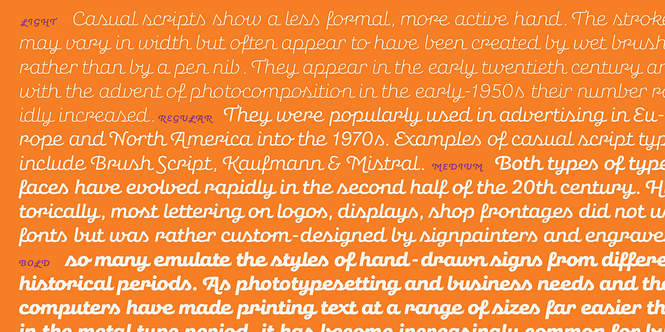 The typeface is inspired by engineering letters and obscure typewriter faces.