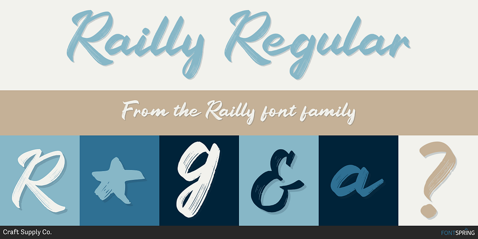 Railly Regular Font