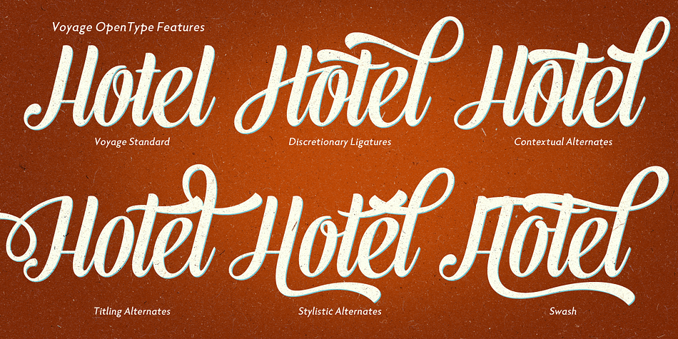 Orange Voyage Font