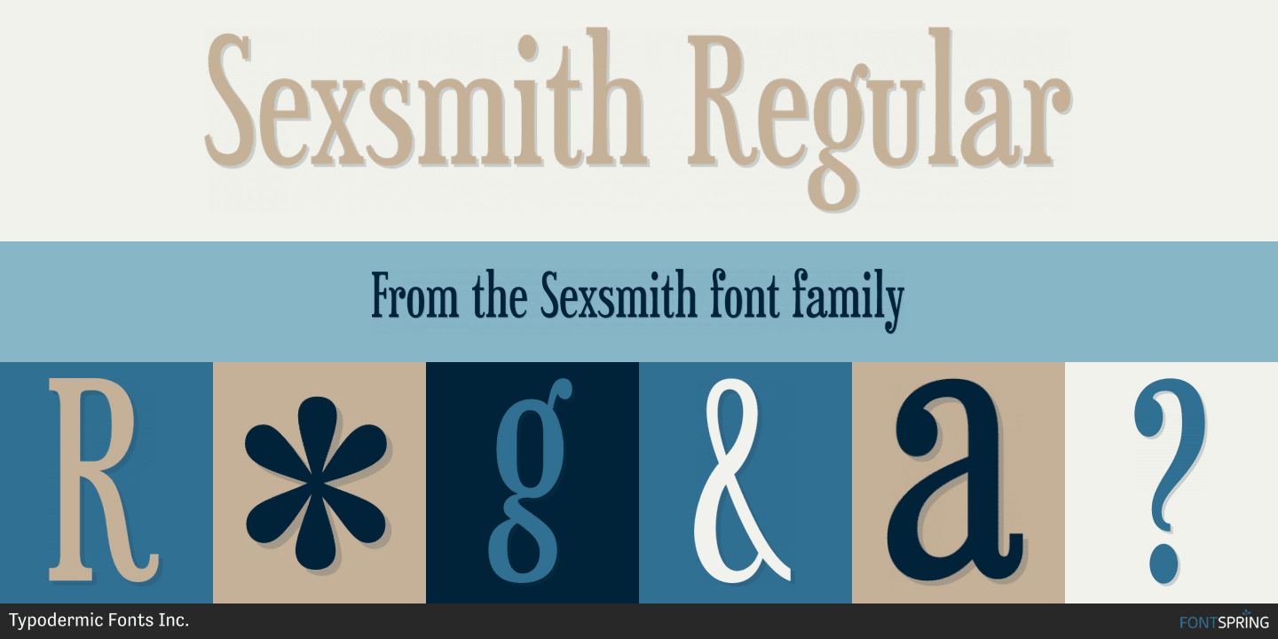 Sexsmith Font
