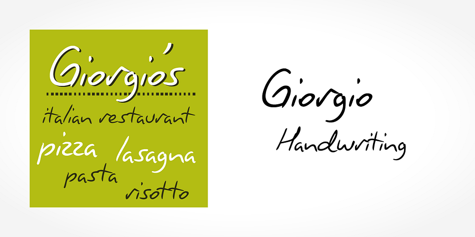 Digitized handwriting fonts are a perfect way to give documents the “very special touch”.