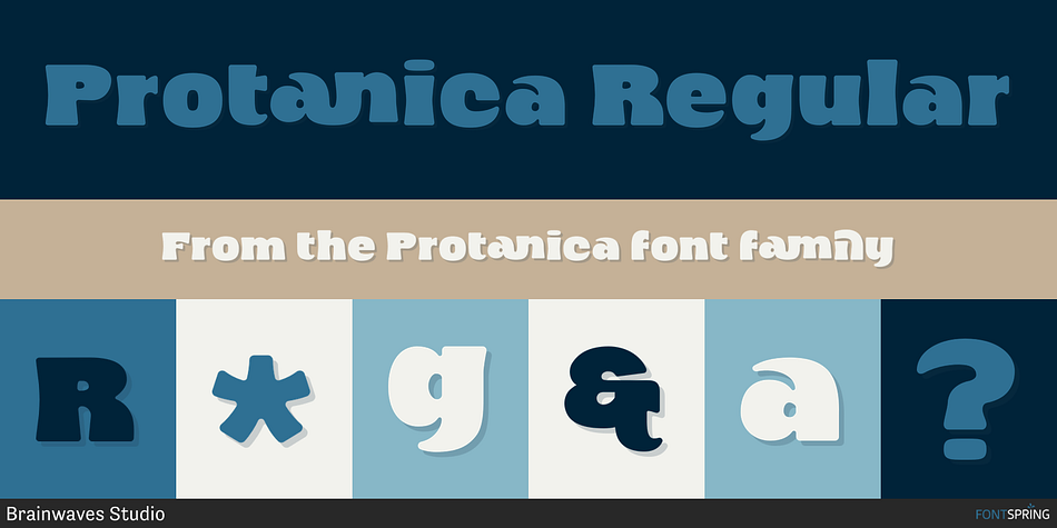 Protanica Regular Font