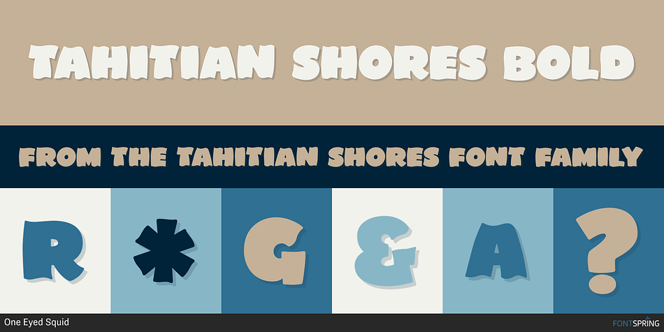 Tahitian Shores Bold Font