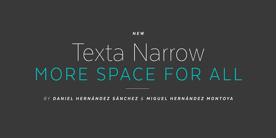 Texta Narrow.