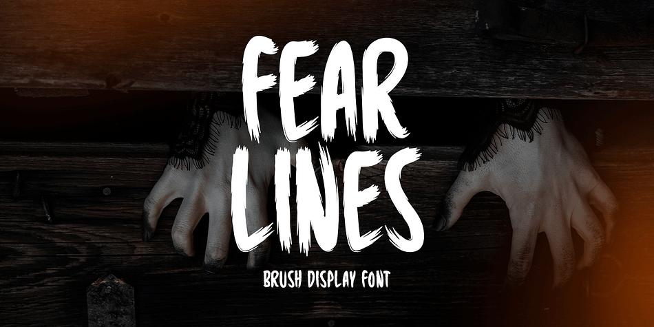 Fear Lines Font