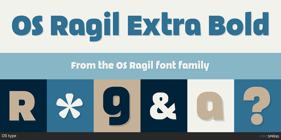 OS Ragil Extra Bold Font