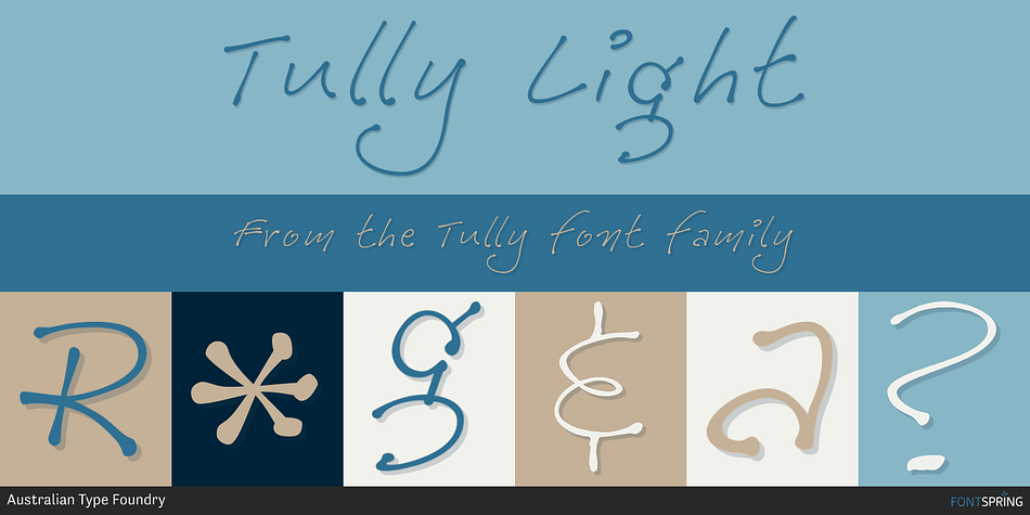 Tully Light Font