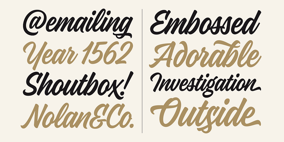 Highlighting the Kaleidos font family.