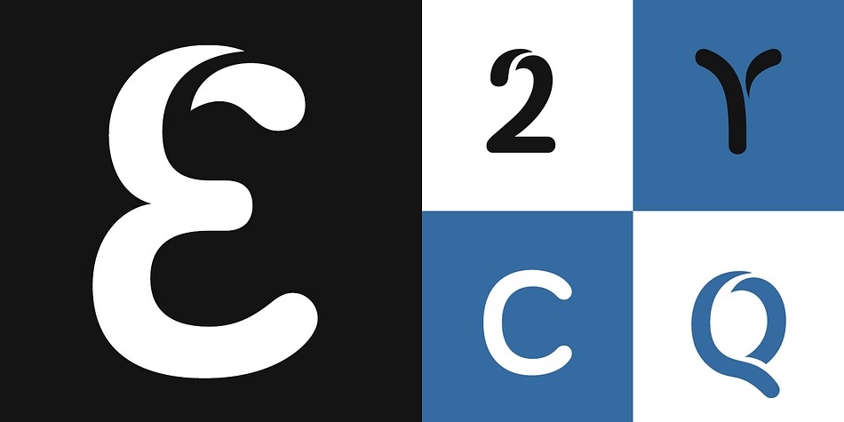 Celariís organic stroke direction allows you to ease through its gentle turns, too, causing the font to hum around the lines of your project like a V8 engine on an open Nevada highway.