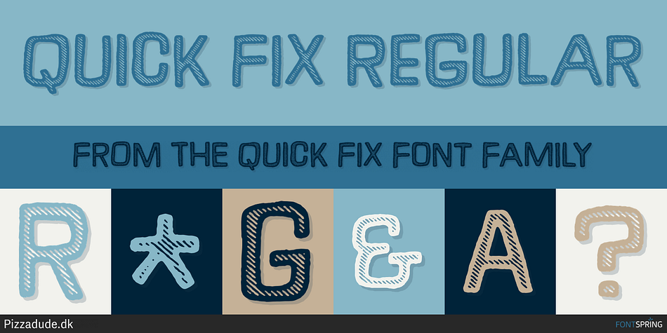 Quick Fix Regular Font