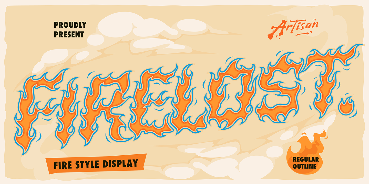 Firelost Font