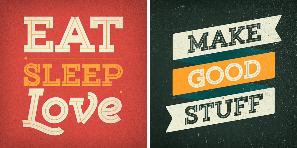 Gist from Yellow Design Studio is an inline slab serif with a retro yet modern vibe.