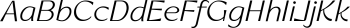 Artezy Extra Light Italic mini