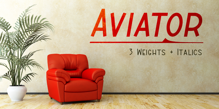 Displaying the beauty and characteristics of the ABTS Aviator font family.