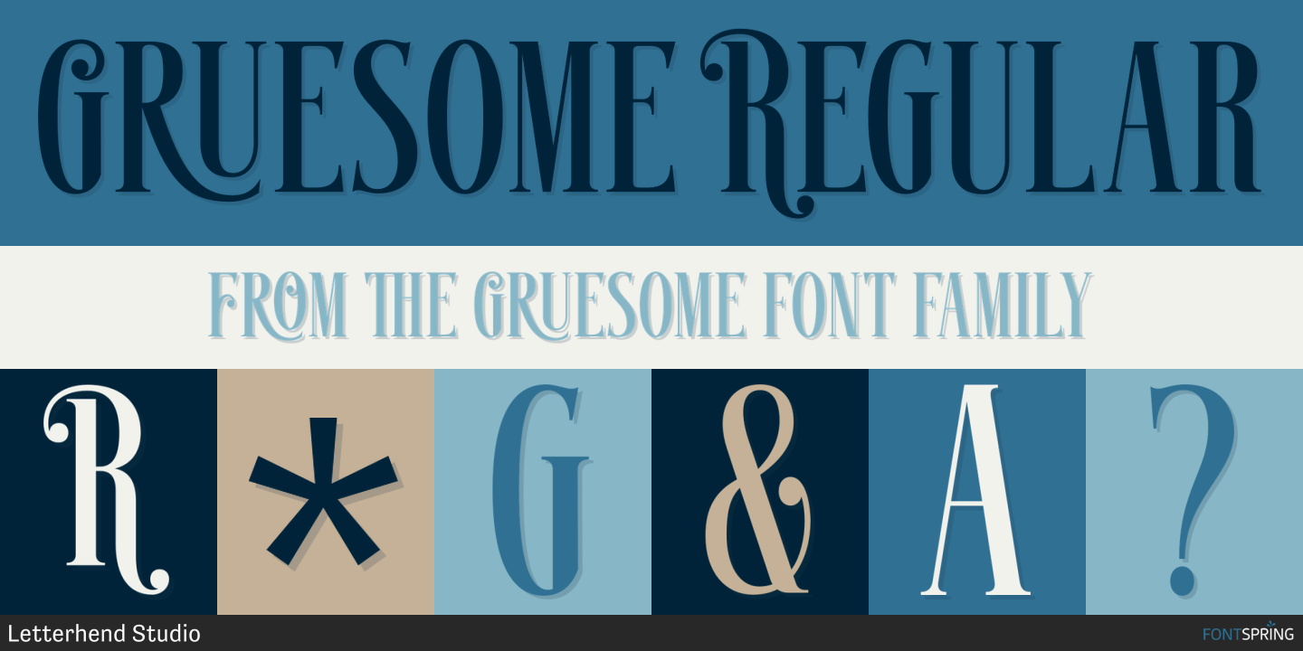 fonts-similar-to-gruesome