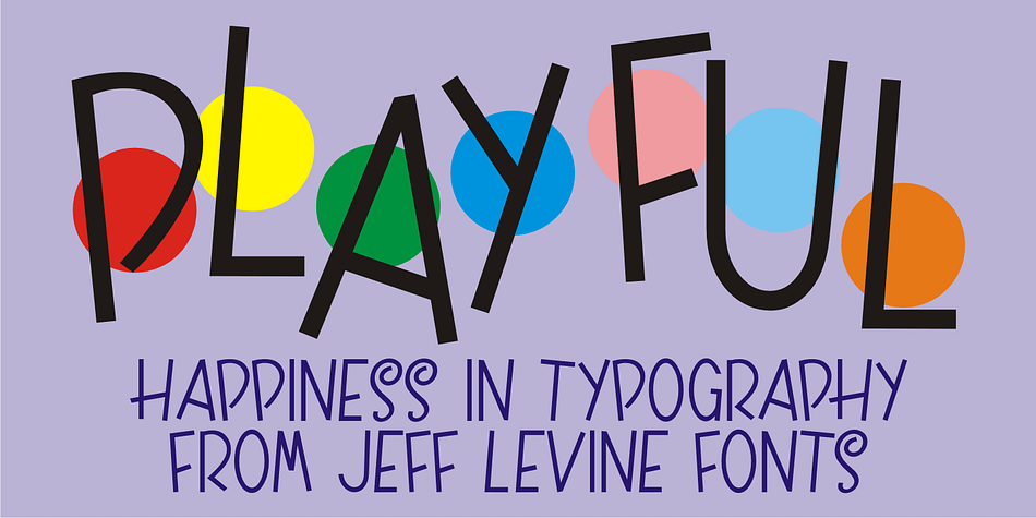 Playful JNL takes its name from the obviously playful lettering found on the title of a piece of 1940s sheet music.