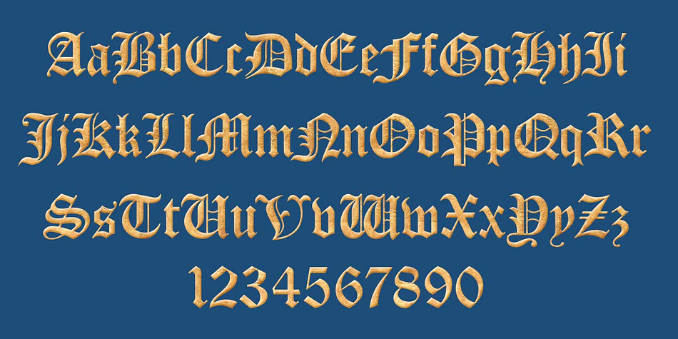 See also Goudy Text CT and Goudy Lombardy for other blackletter fonts.