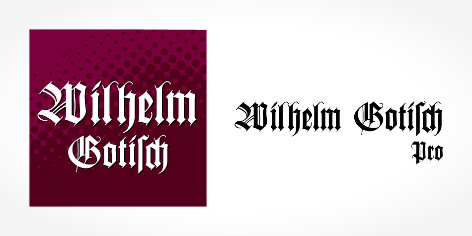 Blackletter is the classic "German" printing type.