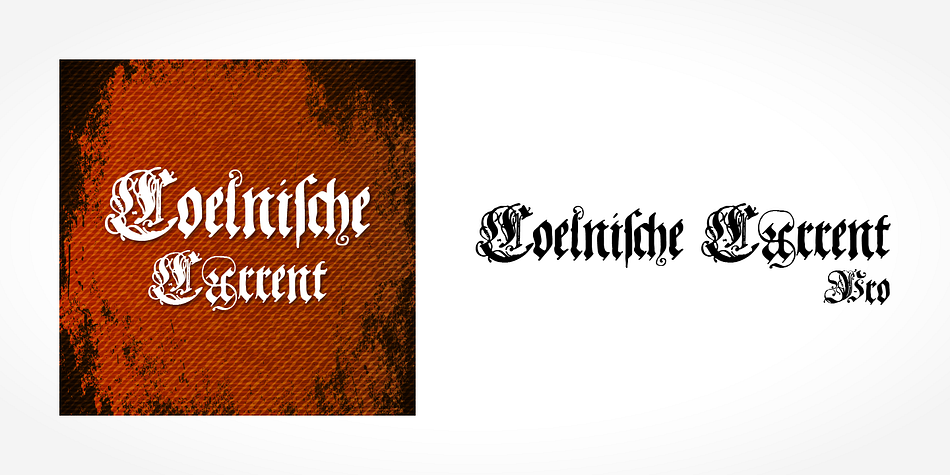 Blackletter is the classic "German" printing type.