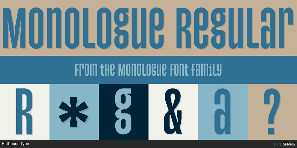 Monologue Regular Font