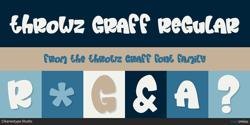 Throwz Graff Regular Font