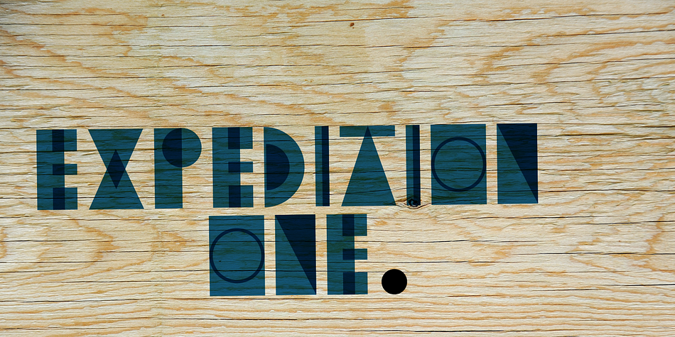 Displaying the beauty and characteristics of the Expedition One font family.