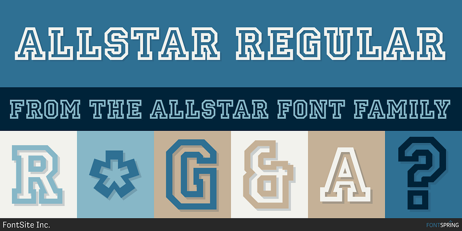 Allstar Regular Font