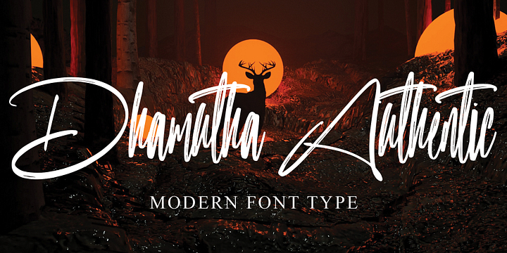 Dhamutha Authentic font family by Ayska