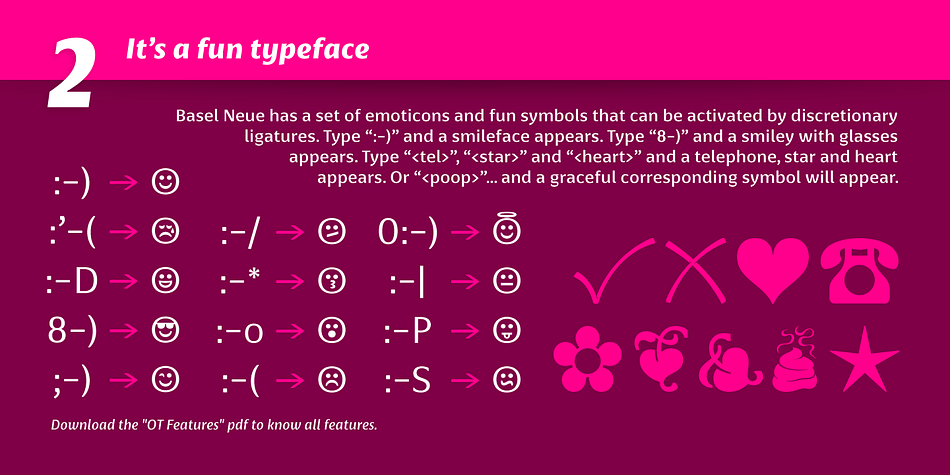 The family consists of 8 styles, 4 weights plus their respective italic versions.