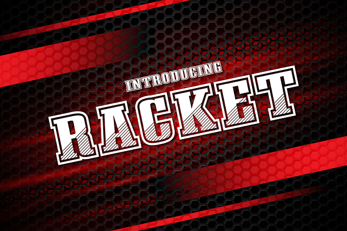 Racket Regular Font