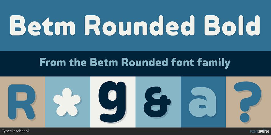 Betm Rounded Bold Font