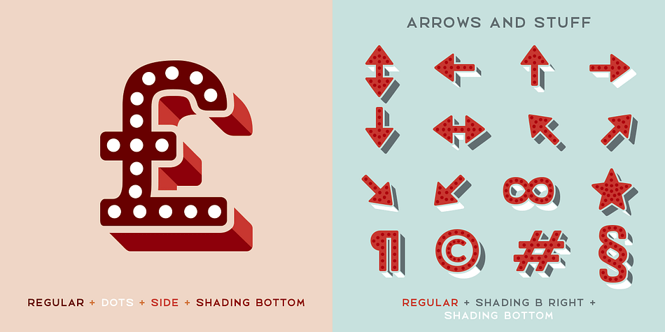 Highlighting the Mrs Onion font family.