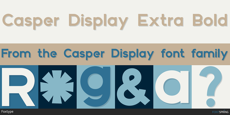 Casper Display Extra Bold Font