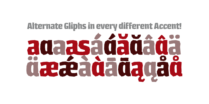 Languages include: Basic Latin, Western 
European, Euro, Catalan, Baltic, Turkish, Central European, Romanian and Pan Africa 
Latin.