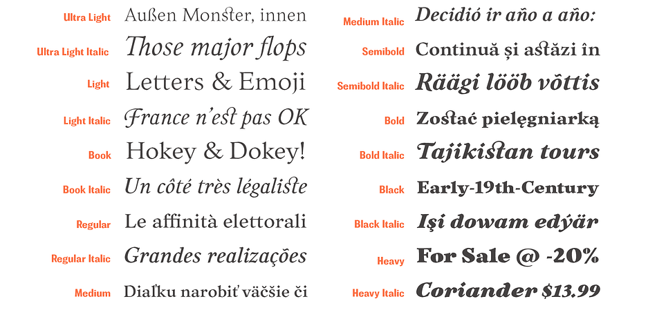 Highlighting the Liminal font family.