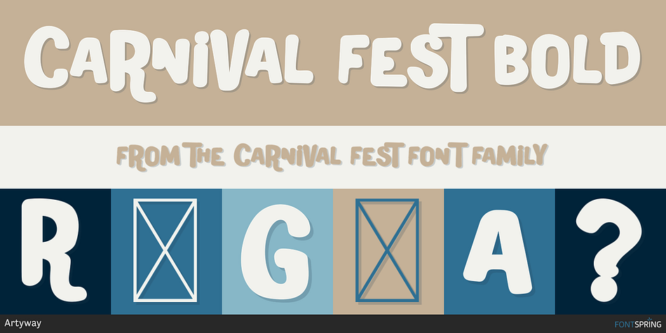 Carnival Fest Bold Font