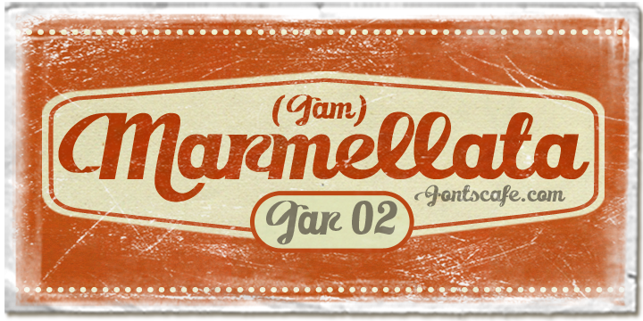 Very much like the Marmalade labels fonts of yesteryear, but we do believe these fonts are suitable to the target audiences for whatever the very same subliminal messages they were intended to send out 50 years ago – warmth, friendliness and comfort among other happy feelings!