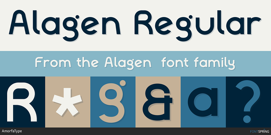 Alagen Regular Font